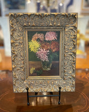 Load image into Gallery viewer, French Still Life Oil Painting of Mums
