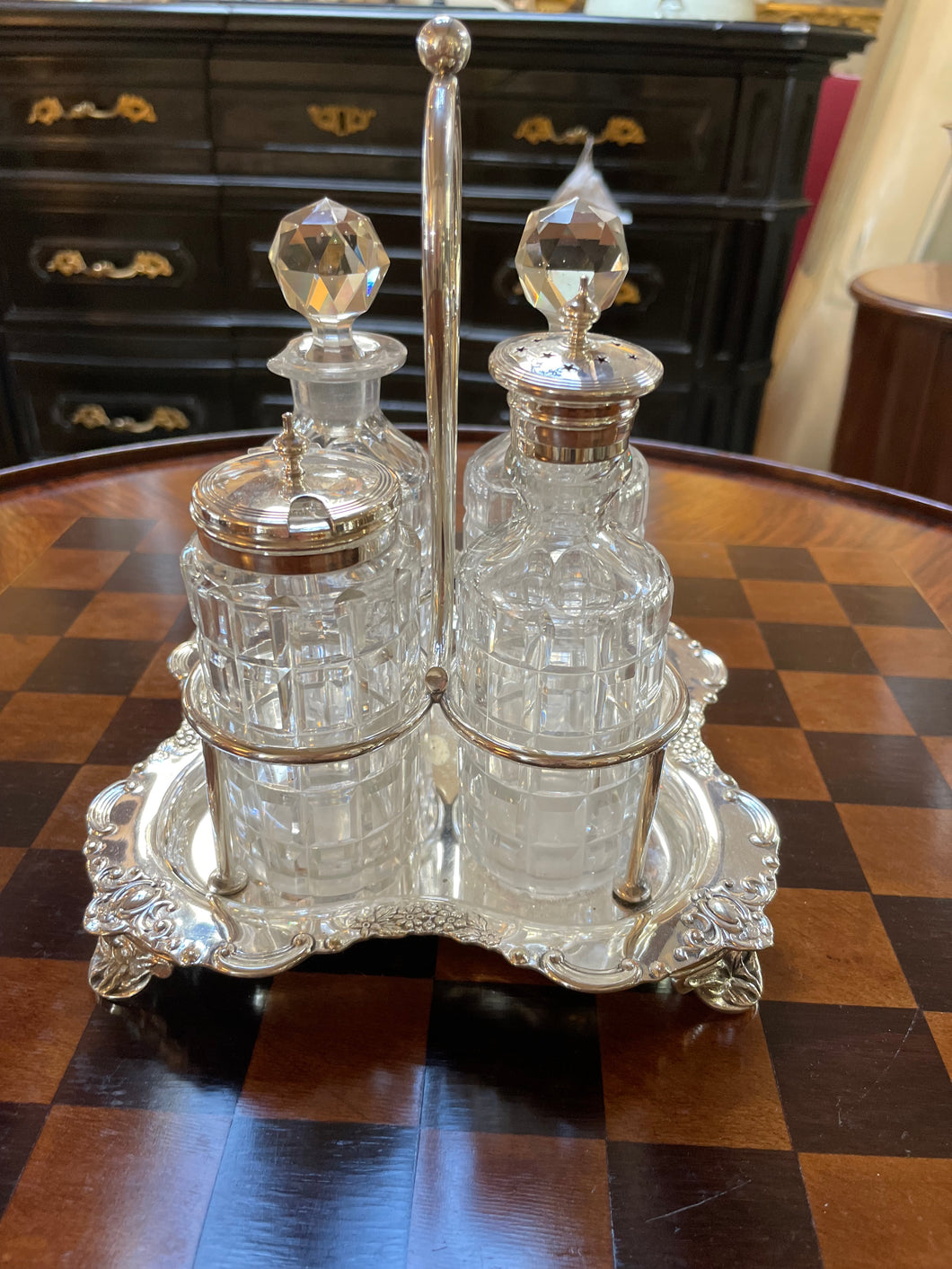 English (Victorian Era) Cruet Set