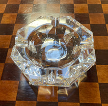 Load image into Gallery viewer, Baccarat 3-piece Crystal and Silver Ashtray set
