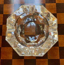 Load image into Gallery viewer, Baccarat 3-piece Crystal and Silver Ashtray set
