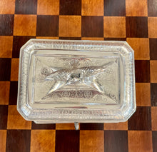 Load image into Gallery viewer, Austrian Sterling Silver Sugar Box with  Eagle
