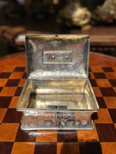 Load image into Gallery viewer, Austrian Sterling Silver Sugar Box with Lion
