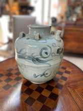 Load image into Gallery viewer, Blue &amp; White Asian Jug
