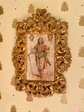 Load image into Gallery viewer, Antique Italian painting with period frame.
